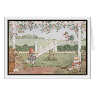 See-Saw, Marjorie Daw by H. Willebeek Le Mair Cards