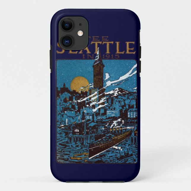 See Seattle in 1915 Case-Mate iPhone Case (Back)