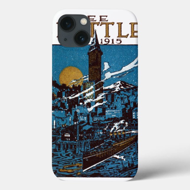See Seattle in 1915 Case-Mate iPhone Case (Back)