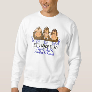 See Speak Hear No ALS 2 Sweatshirt