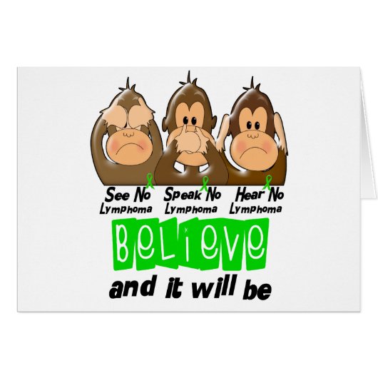 See Speak Hear No Non-Hodgkins Lymphoma 3 (Front Horizontal)