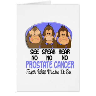 See Speak Hear No Prostate Cancer 1 Cards