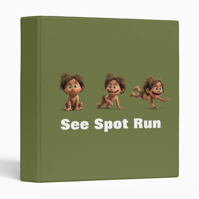 See Spot Run 3 Ring Binder (Front/Spine)