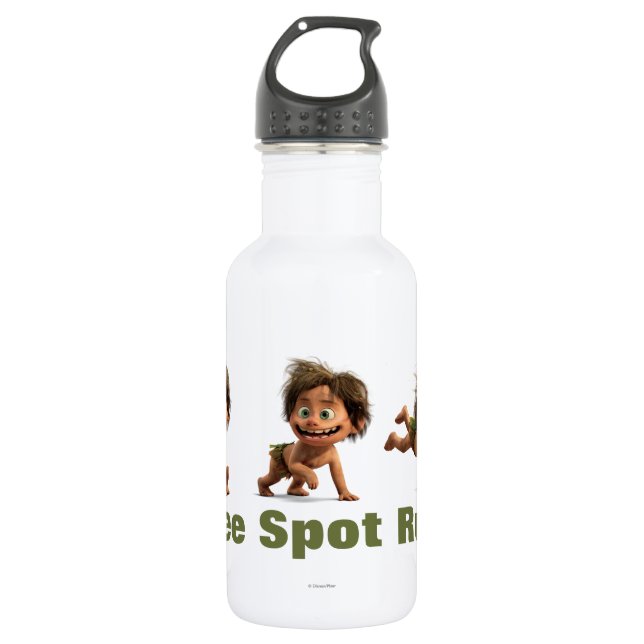 See Spot Run Stainless Steel Water Bottle (Front)