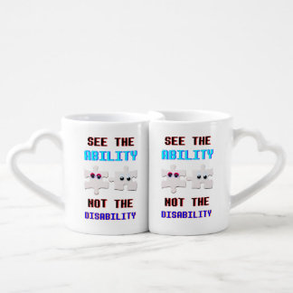 See The Ability Not The Disability Spectrum Autism Coffee Mug Set