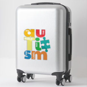See The Able Not Label Autism Awareness Sticker