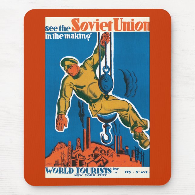 See the Soviet Union in the Making Mouse Pad (Front)