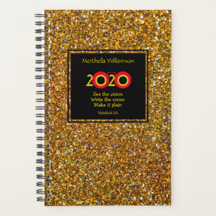 SEE THE VISION 2020 Christian Journal Prayer Planner