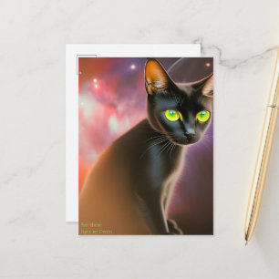 See these Eyes so Green-I Can Stare for 1000 Years Postcard