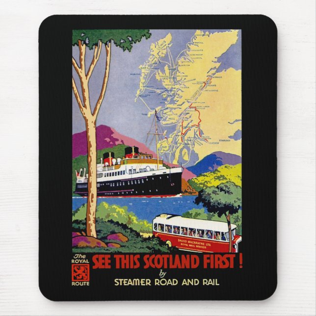 See This Scotland First! Mouse Pad (Front)