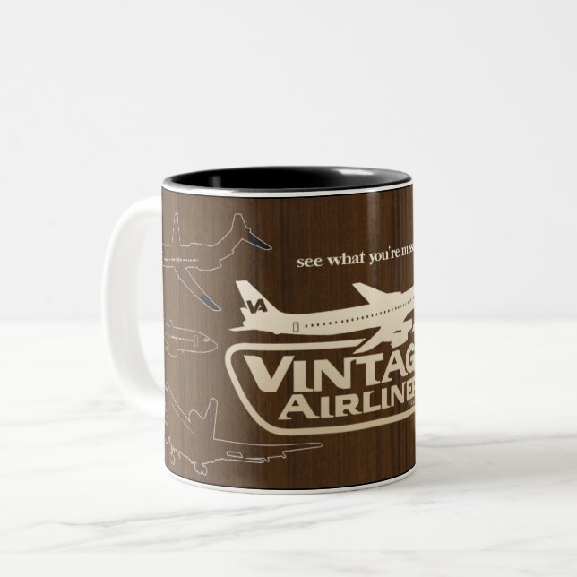 See What You're Missing VA Airliner Mug (Front Left)
