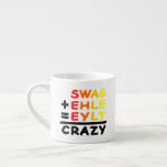 See Why All Get CRAZY! White Espresso Cup
