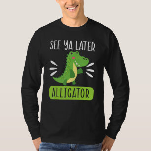 See Ya Later Alligator  Zookeeper Crocodile T-Shirt
