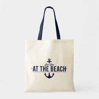 See You At The Beach Tote Bag