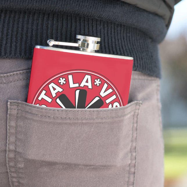 See you, baby! flask (In Situ)