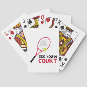 See You In Court Poker Cards