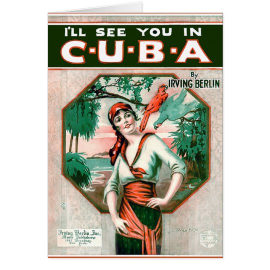 See You In Cuba Card
