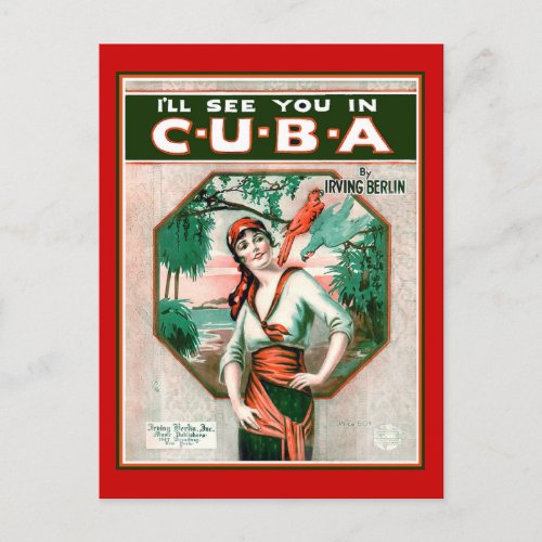 See You In Cuba Postcard