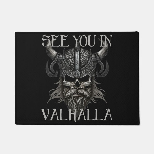 See you in Valhalla  Doormat (Front)