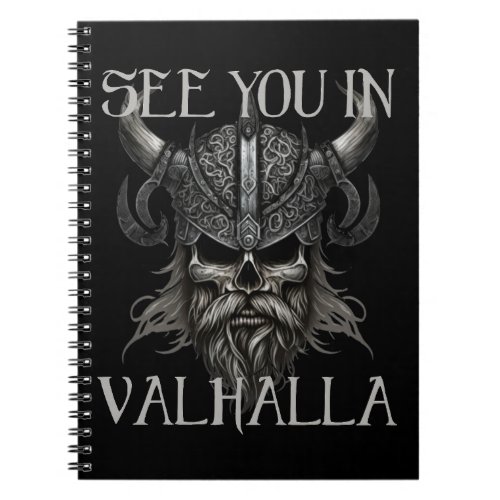 See you in Valhalla  Notebook