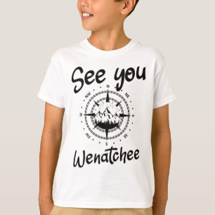 See You In Wenatchee Usa Vacation Ski Comp T-Shirt