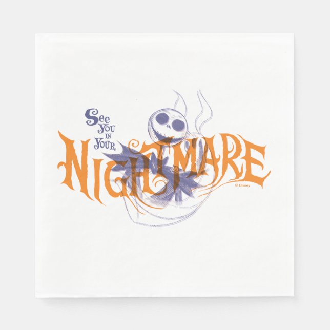 See You in Your Nightmare Napkins (Front)