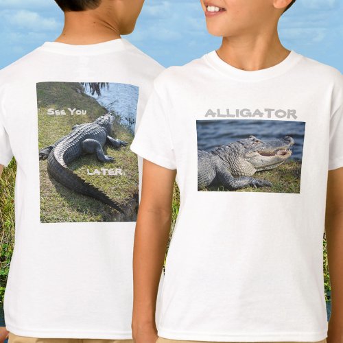 See You Later Alligator Fun Wildlife T_Shirt