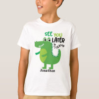 See You Later Alligator Personalized