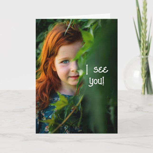 SEE YOU MISSING YOU CARD (Front)