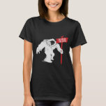 See You On The Slopes Abominable Snowman Skiing Lo T-shirt at Zazzle