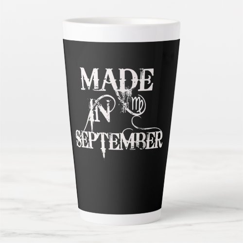 See You September  Birthday Gift  Virgo Zodiac Latte Mug