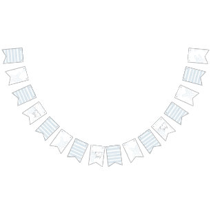 See You Soon Baby Shower Bunting Flags