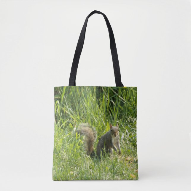 See You Squirrel Shoulder Tote (Front)