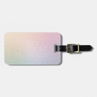 'See you there' luggage tag