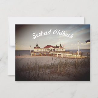 Seebad Ahlbeck Postcard