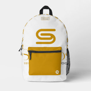 SEEBOOS PRINTED BACKPACK
