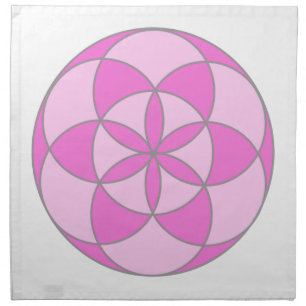 Seed of Life Angel 14 Napkin