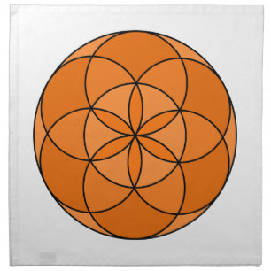 Seed of Life Angel 23 Cloth Napkin