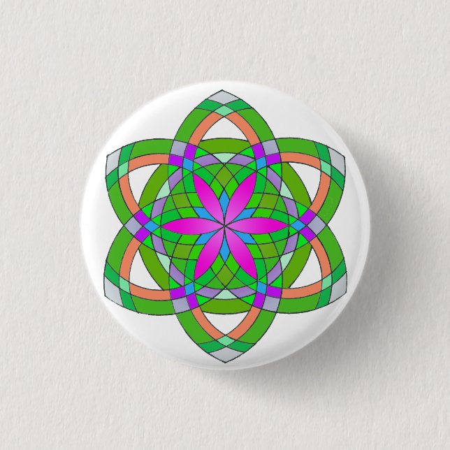 Seed of life button (Front)