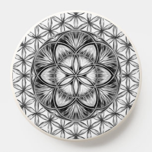 Seed of life Drawing PopSocket