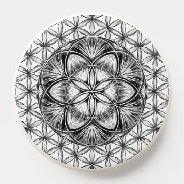 Seed of life Drawing PopSocket (Popsocket)