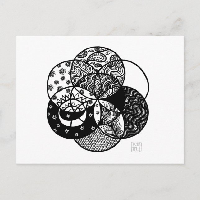 Seed of Life Mandala Postcard (Front)