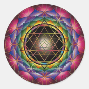 Seed of Life Mandala Stickers