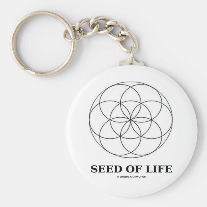 Seed Of Life (Sacred Geometry) Keychains