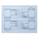Seed Packet light blue DYI Notepad