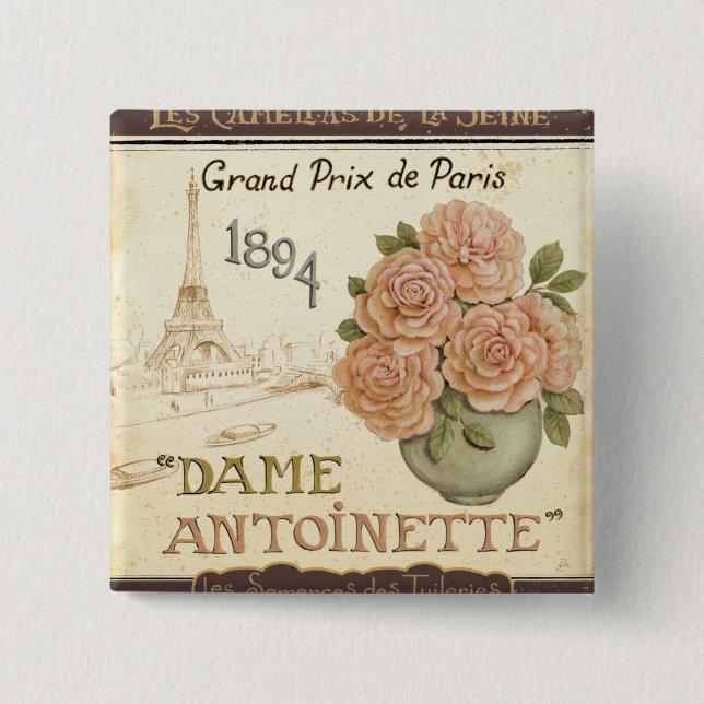 Seed Packet Pinback Button (Front)