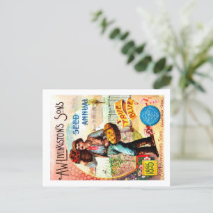 Seed Packet Postcards. Postcard