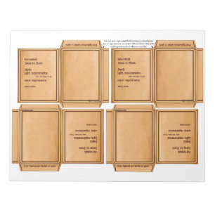 Seed Packet Simple DIY Notepad