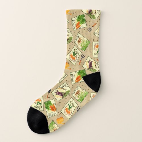 Seed Packet Socks