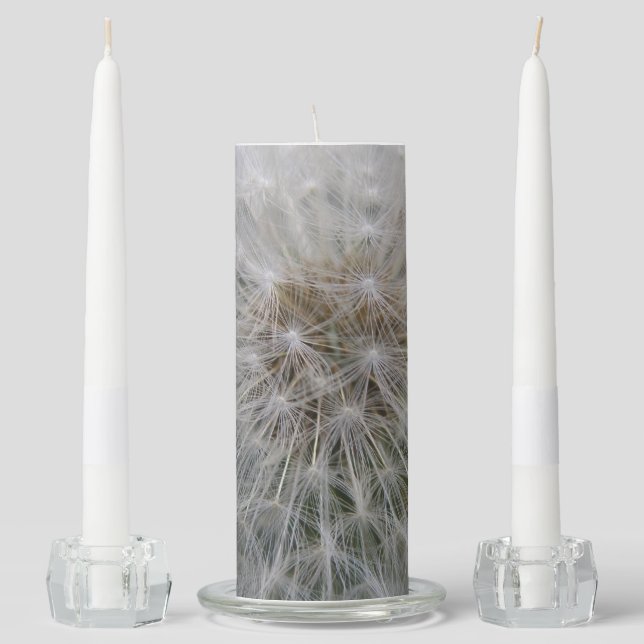 Seeding Dandelion Flower Candle Set (Front)